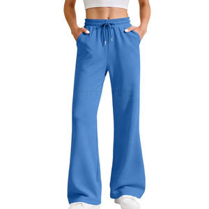 Pantalones acampanados transpirables para mujer, estilo único, venta al por mayor en línea, personaliza tu propio diseño. - Product Image 1