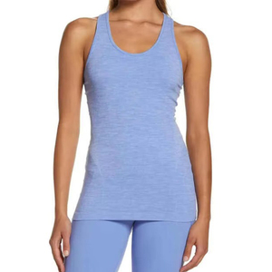 Premium Quality Wholesale Women Tank <b>Tops</b> Quick Dry Breathable Tank <b>Tops</b> Cotton Polyester Gym Wear Tank <b>Tops</b> With Custom Colors - Product Image 1