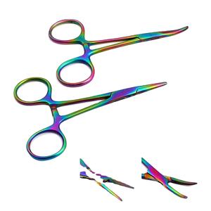 Fórceps de arteria quirúrgica de acero inoxidable más vendidos, fórceps hemostáticos curvos, mosquitos de fórceps para todos los colores, botiquines de primeros auxilios - Product Image 2
