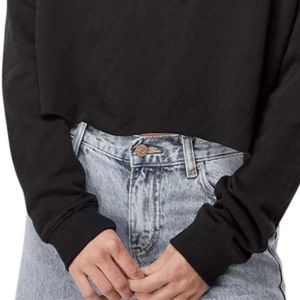 Sudadera Corta con Capucha Ligera para Mujer, Estilo Casual, Material Suave y Transpirable, Ropa Deportiva Cómoda, OEM - Product Image 5