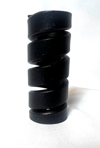 Mollificio Bordignon Black Die <b>Spring</b> Rectangular Cross Section with Exceptional Load Housing Dia: 3/8 Rod Dia: 3/16 - Product Image 2