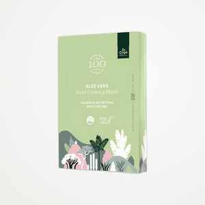 มาส์กหน้า Dr.Orga 100 อโลเวร่า เพียว เอสเซนส์ มาส์ก แพ็ค (5 แผ่น) แผ่นมาส์กหน้าสีขาว - Product Image 6