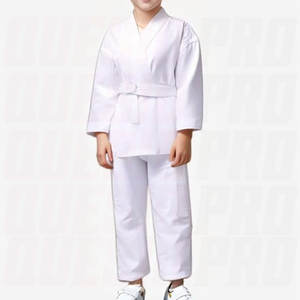 Karate Gi for <b>Kids</b> Students Martial Arts Training Uniform with <b>Belt</b> for Judo Karate Taekwondo Youth Beginner Practice Outfit - Product Image 4