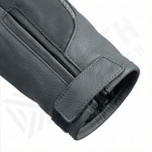 Veste de baseball en cuir pour homme, haute qualité, personnalisable avec logo imprimé, respirante, coupe-vent, imperméable, manches longues, col montant, nouvelle collection - Product Image 6