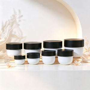 Pot en plastique PP dépoli à large ouverture pour cosmétiques, gommages capillaires, crèmes, 30-500 ml, grande capacité, résistant à la chaleur, couleur personnalisée, couvercle à vis - Product Image 2