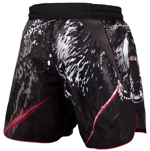 Premium Quality Elastic Stretch Draw <b>Strings</b> Sublimated MMA Shorts Customized Design Your Brand Logo Quick Dry Lightweight OEM - Product Image 3