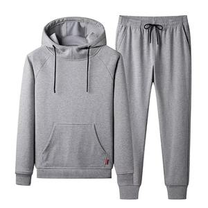 Conjunto Deportivo de Moda Hip Hop Personalizado 2026, Sudadera con Capucha y Pantalones de Algodón para Hombre, 2 Piezas, Conjuntos Deportivos Casuales en Venta - Product Image 1