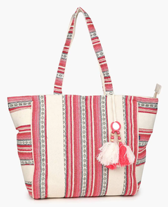 Bolsos de Mano de Algodón Hechos a Mano de Estilo Bohemio de Tendencia 2026, Bolsos de Compras de Uso Diario para Damas a la Moda, Calidad de Exportación - Product Image 6