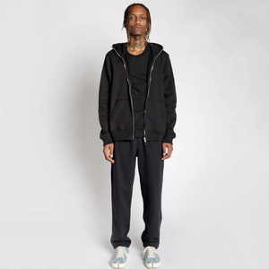 Customizable Oversized Unisex Full Face <b>Zip</b> Hoodies Blank Cotton Casual Full Zipup Hoodie Essentials Hoodie - Product Image 3