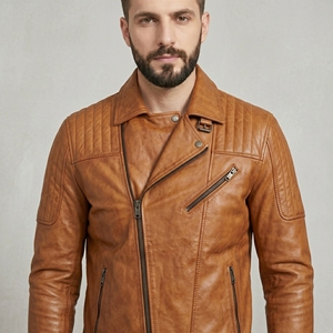 Blouson en cuir véritable de qualité supérieure, nouveau design 2026, pour la course moto, idéal pour l'hiver, en tissu haute performance - Product Image 5