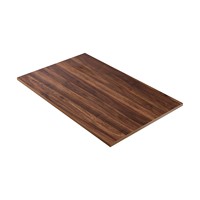 Plateau de table rectangulaire en bois stratifié, planche de remplacement en bois naturel pour bureau, maison, mobilier de bureau, vente en gros