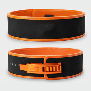 Ceinture de musculation à levier en cuir durable avec fermeture en acier robuste pour un ajustement confortable et sécurisé - Product Image 6