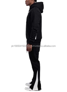 Pantalones de Chándal Personalizados para Hombre, Invierno 2026, Estilo Vintage, Lavado Ácido, Color Sólido, para Correr, con Forro Polar - Product Image 5