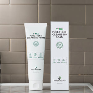 Crema Limpiadora Facial Differ&Deeper Pore con Extracto de Árbol de Té y Glicerina, Limpieza Profunda para Todo Tipo de Piel, Aceite Nutritivo - Product Image 1