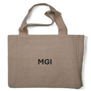 Sac fourre-tout écologique 100 % coton, grand, robuste, réutilisable pour les courses et la plage, avec poignées supérieures, options personnalisables - Product Image 5