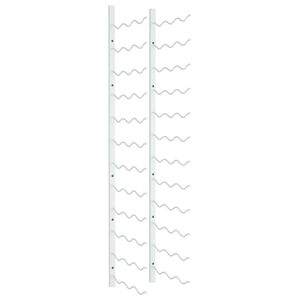 Portabottiglie da parete in ferro bianco per 36 bottiglie - Product Image 2