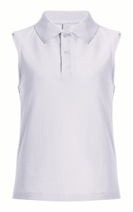 Débardeur sans manches en tricot sportif pour femme, col montant, haute qualité, respirant, vêtements décontractés d'été pour femme, logo personnalisé - Product Image 5