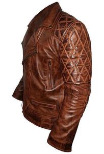 Veste en cuir de qualité supérieure pour homme, style veste d'hiver, en cuir véritable, en vente en ligne à bas prix - Product Image 3