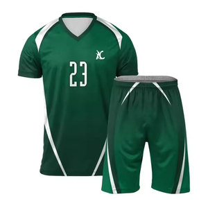 Uniforme de Voleibol Deportivo para Exteriores de Poliéster con Impresión de Logotipo Personalizado de Alta Calidad - Product Image 1