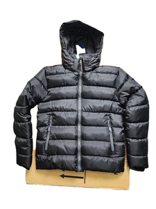 Vêtements chauds d'hiver Sweat à capuche chauffant pour hommes Veste rembourrée décontractée avec fermeture éclair Quantité en vrac et haute qualité Grossiste du Bangladesh - Product Image 4
