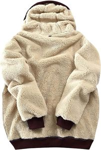 Sweat à capuche en polaire Sherpa pour homme, chaud pour l'hiver, pull Teddy personnalisé, sweat à capuche Teddy en polaire pour homme, sweat Sherpa surdimensionné - Product Image 6