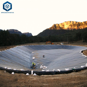 高密度聚乙烯（<span class=keywords><strong>HDPE</strong></span>）池塘衬垫原料 Harga Geomembrane <span class=keywords><strong>HDPE</strong></span> <span class=keywords><strong>1.5</strong></span> 毫米，用于采矿 - Product Image 2
