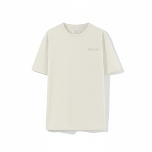 T-shirt décontracté pour homme à manches courtes 100 % coton, coupe classique, design brodé sur la poitrine, respirant, écologique, anti-UV, séchage rapide 220 - Product Image 2