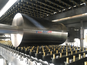 Sucette de bonbons durs automatique de haute qualité faisant la machine nouvel état PLC portant des caractéristiques de dépôt de forme différente - Product Image 2