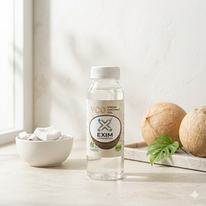 Huile de Coco Vierge [VCO Original] Gel Clair Complément Alimentaire 250 ml – Extrait de Coco en Bouteille pour Nutrition Quotidienne et Emballage de Détail - Product Image 1
