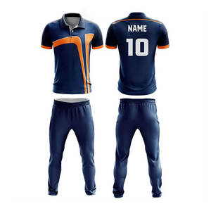 Uniforme de Cricket Personalizable de Alta Calidad en Poliéster, Nuevo Modelo de Jersey y Pantalón con Diseño Personalizado para Equipos - Product Image 1