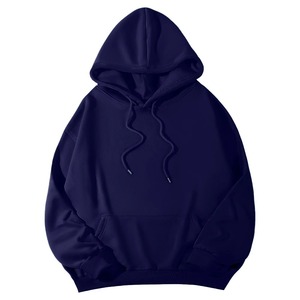 Sudadera con Capucha para Hombre, Color Sólido, Corte Holgado, Felpa Francesa, Estilo Casual para Otoño, Manga Larga, Diseño con Bolsillos 2027 - Product Image 4