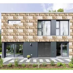 Superb Quality Ceramic Digital Glazed Stone Designer Exterior Wall Cladding <b>Elevation</b> Tile 300x450mm 30x45cm 12x18 wall tile - Product Image 5