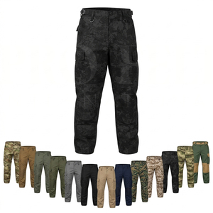 Whole Sale Cheap Price Camouflage <b>Cargo</b> Pants <b>Men</b> Outdoor Workwear Multi Pocket Casual Utility Comfortable Custom Design Pants - Product Image 1