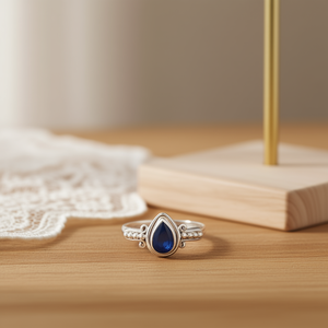 Bague de mode en saphir de 2,5 grammes - Product Image 3