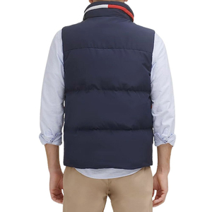 Chaleco Acolchado de Alta Calidad para Hombre y Mujer, Invierno, Casual, Transpirable, Impermeable, Cortavientos, Estilo Hip-Hop, Color Sólido - Product Image 2