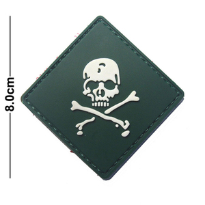 Parche de PVC 3D con Marca Personalizada |   Etiqueta de Goma Elegante para Ropa Técnica Minimalista |   Suministro Directo de Fábrica - Product Image 6