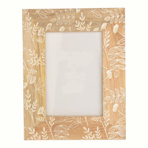 Cadre photo en bois massif fait main de qualité supérieure, élégant pour la table, idéal pour la maison, le bureau, le salon, style décoratif classique, moderne et rustique - Product Image 5