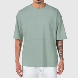 T-shirt de haute qualité 100% coton T-shirt uni en gros T-shirt uni pour hommes T-shirt pour hommes grande taille T-shirt personnalisé en coton - Product Image 1