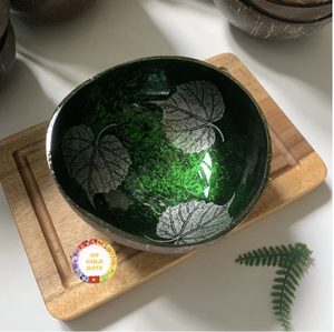 Tazón de Coco Hecho a Mano en Vietnam, Recipiente Natural de Concha para Servir en la Cocina, para Frutas, Ensaladas, Arroz, Decoración Rústica para Comedor - Product Image 5