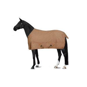 Couverture de protection contre les intempéries pour cheval, marron, polyester, ajustement intégral - Product Image 1