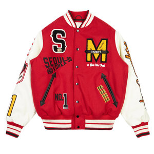 Best Supplier Bulk Quantity Men's Varsity Jacket Professionally Manufactured Street Style <b>Canvas</b> Stand Collar Front Waterproof - Product Image 2
