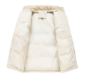 Veste matelassée métallique brillante personnalisable avec logo, imperméable, séchage rapide, épaisse, unisexe, à capuche, chaude pour l'hiver, en polyester rembourré - Product Image 3