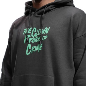 Tendance coton polaire tricoté sweats à capuche surdimensionnés pour garçons sur mesure hiver sweat à capuche grande taille prix de gros - Product Image 5