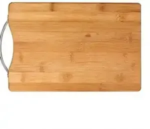 <b>Solid</b> <b>Wooden</b> Chopping <b>Board</b> with Handle Multipurpose Kitchen Cutting <b>Board</b> Durable Food Prep <b>Board</b> Modern Kitchen Tool - Product Image 3