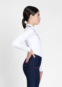 Kids Equestrian Riding <b>Base</b> <b>Layer</b> Shirt Soft Fabric Stretch Fit Comfort Breathable Horse Riding <b>Base</b> <b>Layers</b> customized - Product Image 5