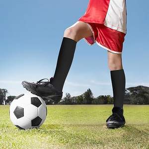 Grip Non-Slip Knitted Eco-Friendly Silk Screen Printed Sport <b>Socks</b> for Soccer Volleyball Baseball Kids Adults (Polyester/Nylon) - Product Image 5