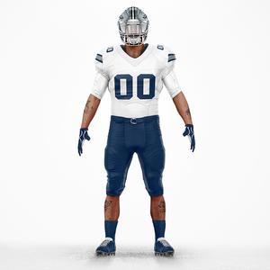 ชุดฟุตบอลอเมริกัน RAPID SPORTS ขายส่ง คุณภาพดี ออกแบบเองได้ พิมพ์ลายแบบ Sublimation ผ้าโพลีเอสเตอร์ 100% ไซส์ใหญ่ แห้งเร็ว - Product Image 1