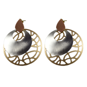 Pendientes con Diseño de Acabado Multicolor, Ideales para Eventos y Otras Ocasiones, Joyería de Alta Gama para Damas - Product Image 4