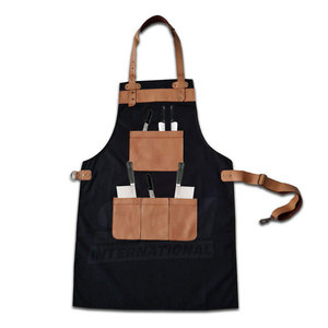 Nouveaux tabliers de cuisine écologiques et respirants sans manches, à sangle réglable, de haute qualité pour usage professionnel, tabliers de chef et de bar - Product Image 1