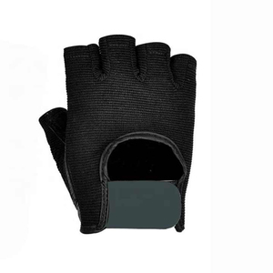 Gants de musculation unisexes en cuir à demi-doigts, respirants, avec support de préhension, pour la gym, le fitness, l'entraînement et les exercices sportifs - Product Image 2